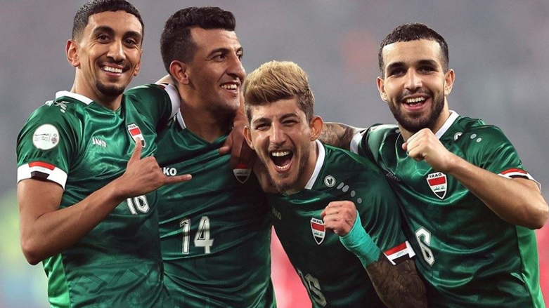 لاعبون من المنتخب العراقي- سوشيال